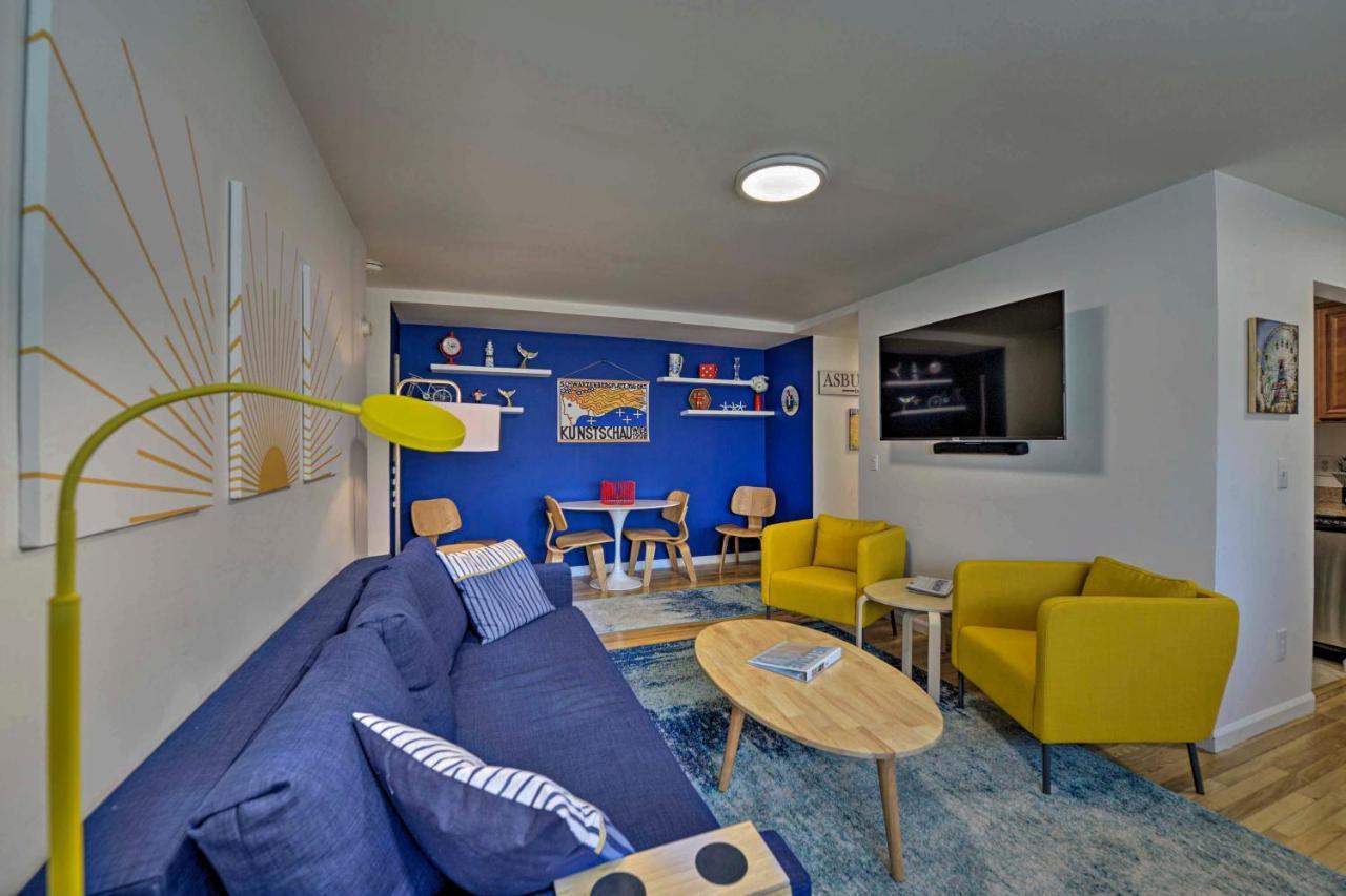 Central And Contemporary Nj Condo Steps To Shore! 艾斯拜瑞 外观 照片